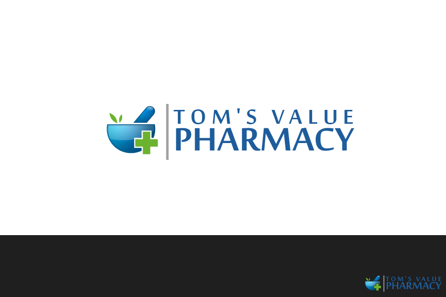 Diseño de Logo por jaime.sp para Tom's Discount Pharmacy | Diseño: #13017080