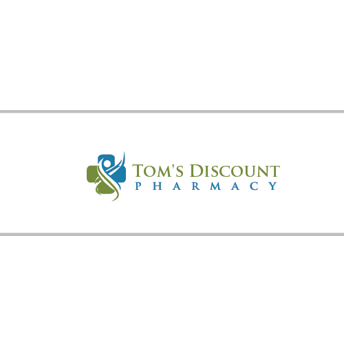 Logo Design by Tere G artwork for Tom's Discount Pharmacy | Design #12928032