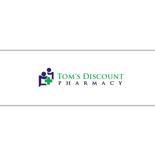 Logo Design by Tere G artwork for Tom's Discount Pharmacy | Design #12928034