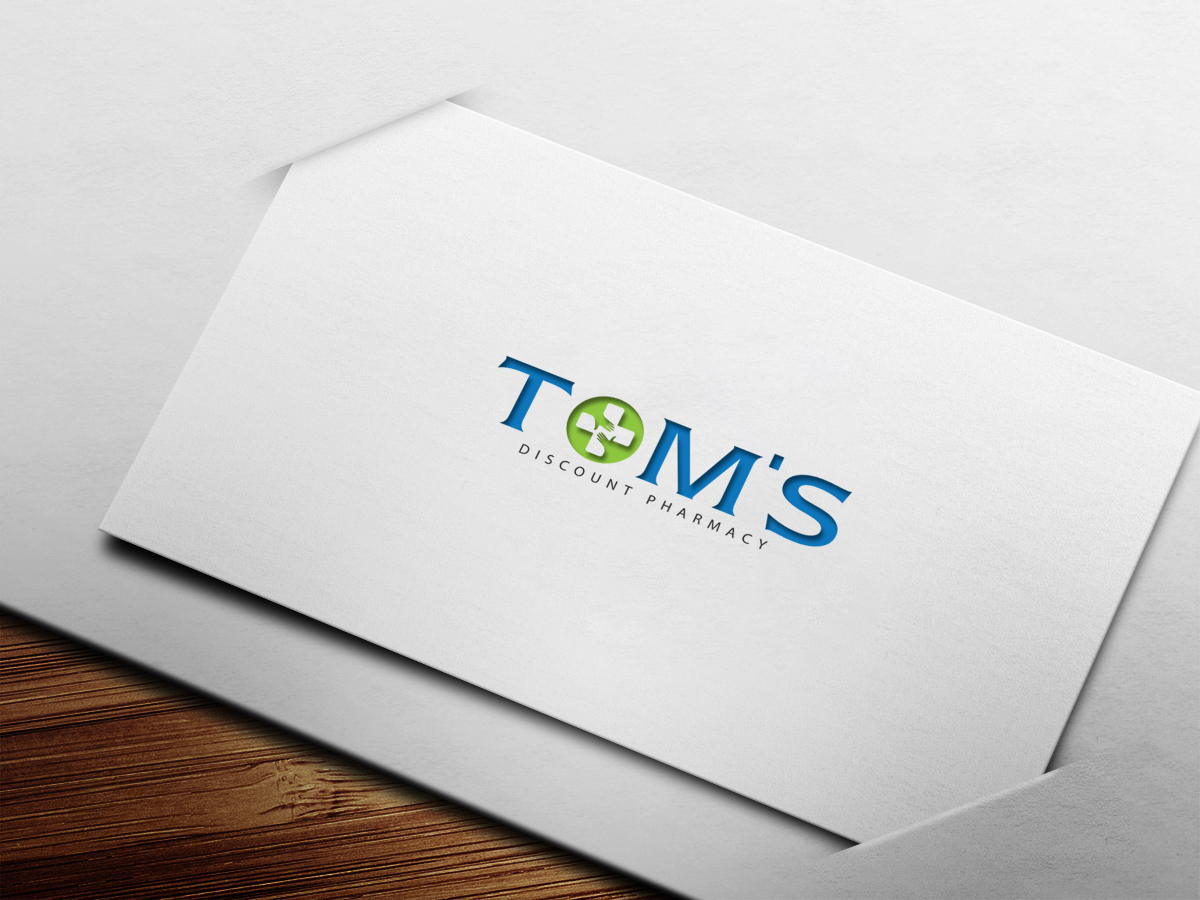 Logo Design by mail.pavanayi for Tom's Discount Pharmacy | Design #12926412
