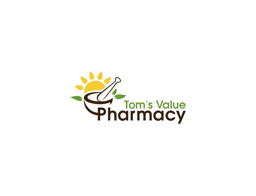 Logo Design by creativea for Tom's Discount Pharmacy | Design #13005148