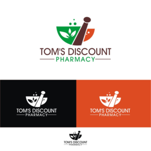 Diseño de Logo por e-graphics para Tom's Discount Pharmacy | Diseño: #12924134