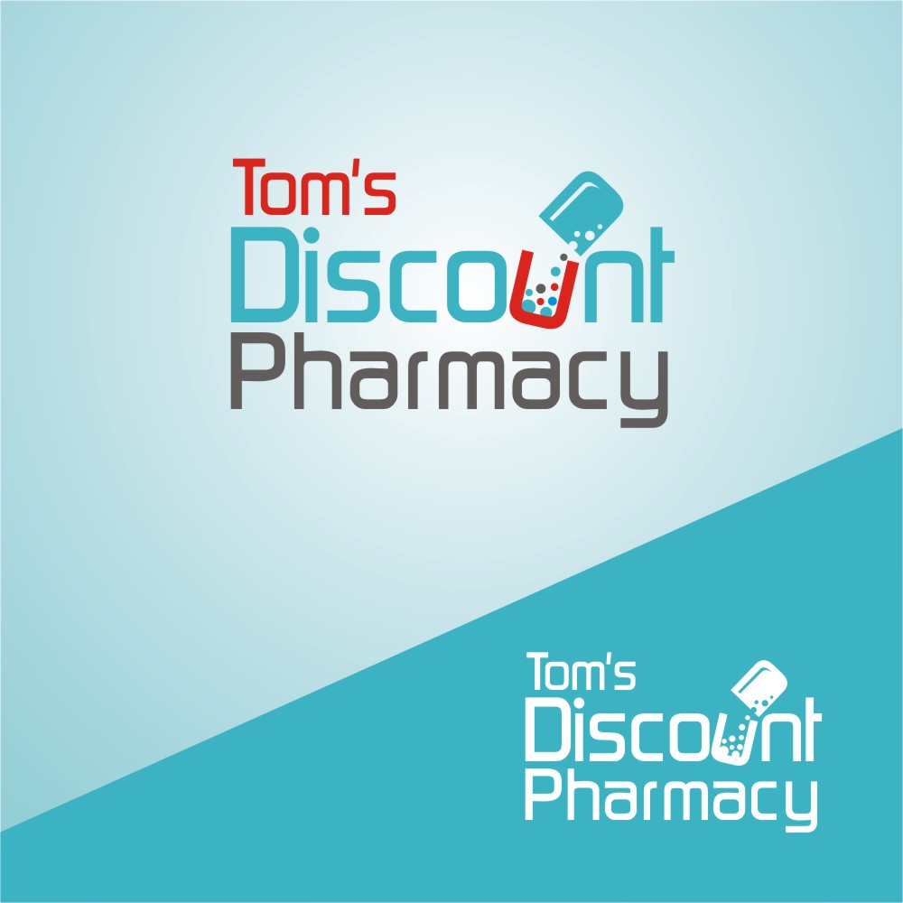 Diseño de Logo por e-graphics para Tom's Discount Pharmacy | Diseño #12925983