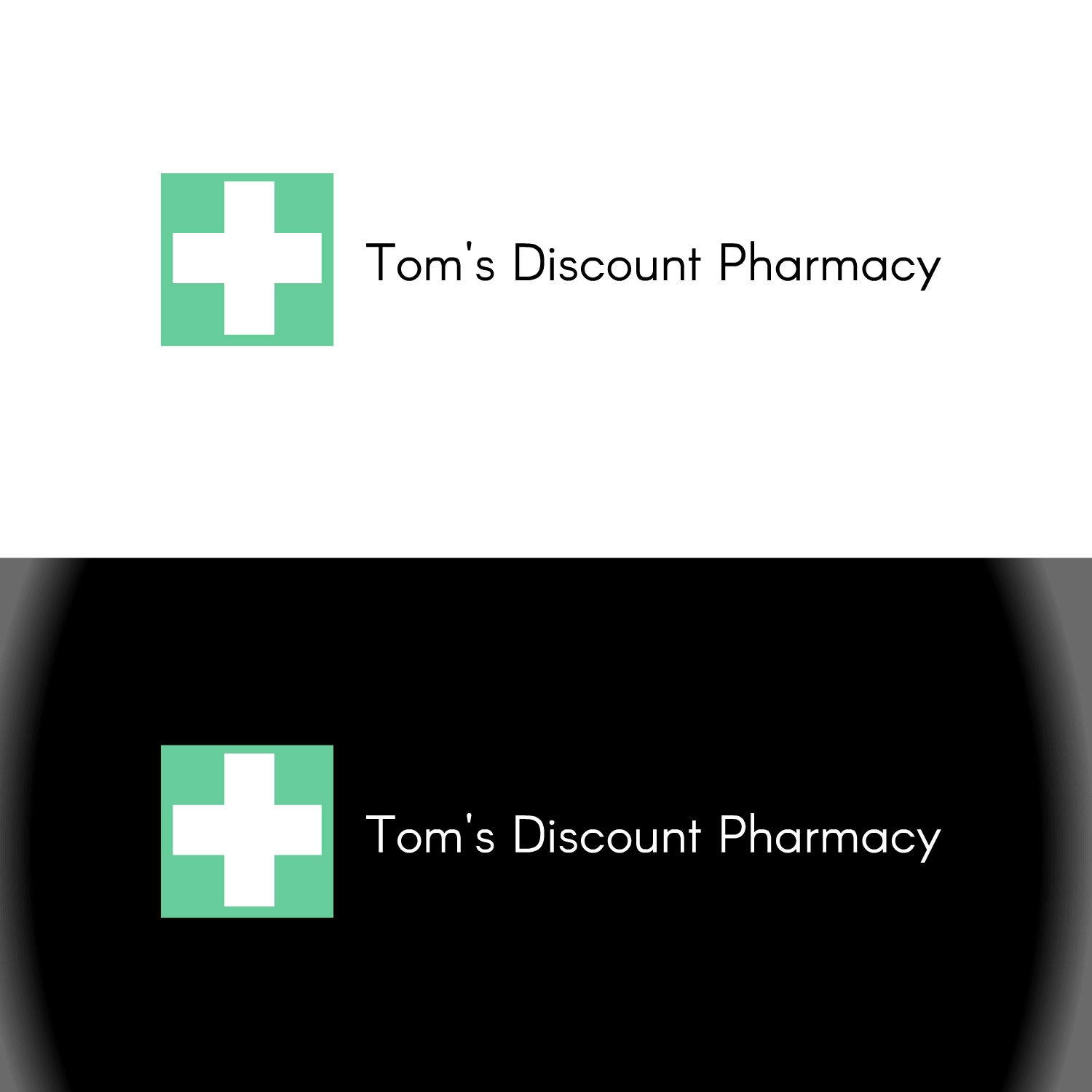 Logo Design by Vion for Tom's Discount Pharmacy | Design #12921678