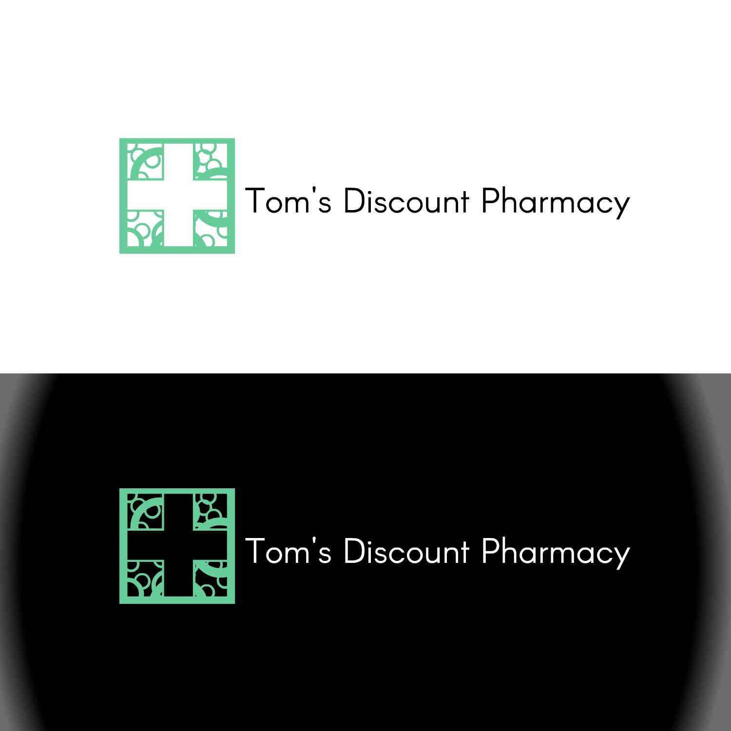 Logo Design by Vion for Tom's Discount Pharmacy | Design #12921782