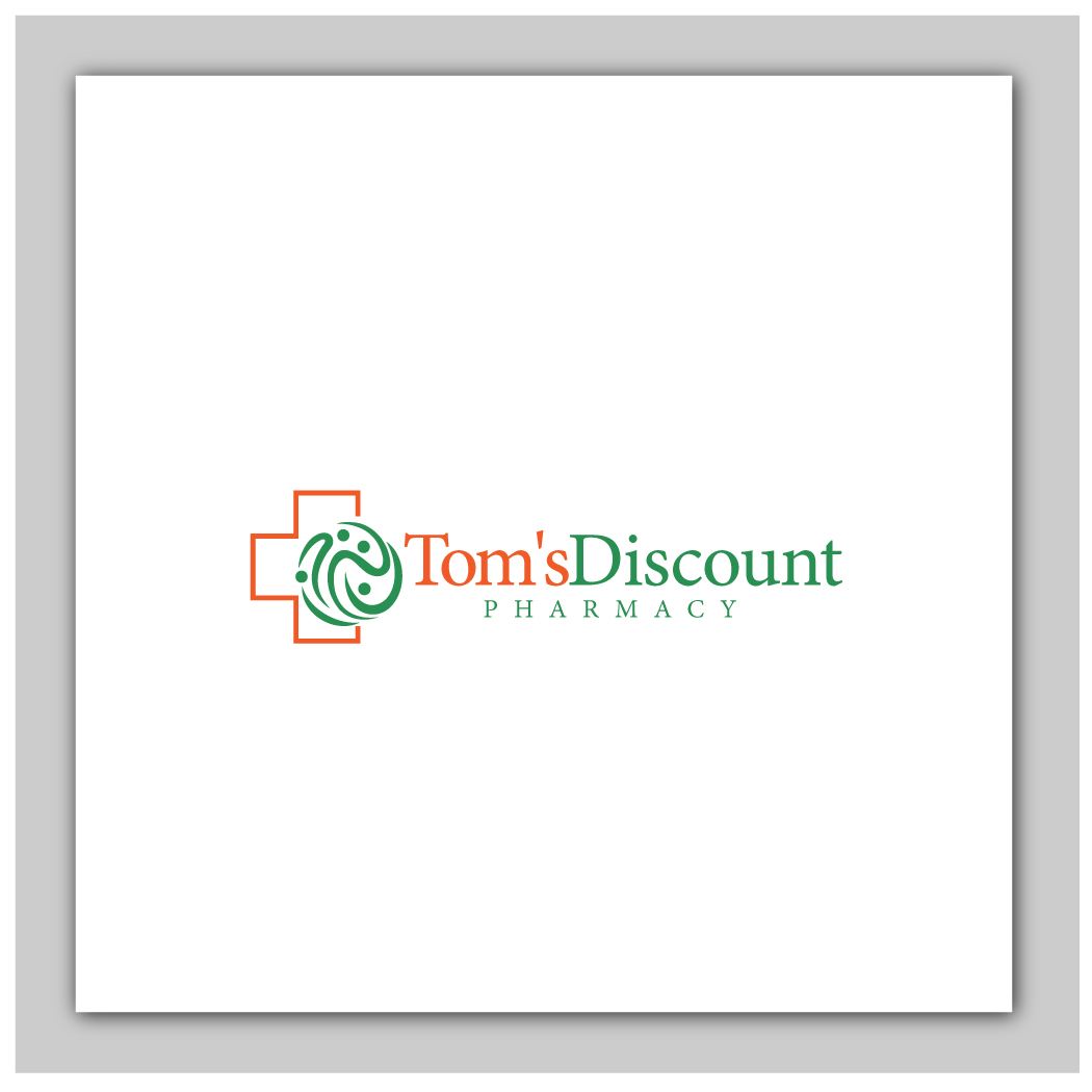Logo Design by Marketing Wings for Tom's Discount Pharmacy | Design #12937463