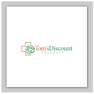 Logo Design by Marketing Wings for Tom's Discount Pharmacy | Design: #12937463
