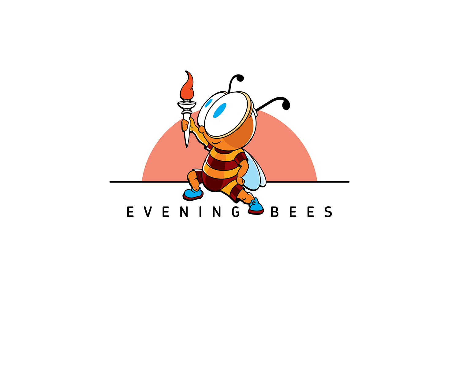 Logo Design by RoundYellow for Evening Beez Ltd | Design #12928674