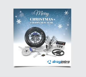 Card Design job - Automotive online christmas card | Diseño de Tarjeta por alex989