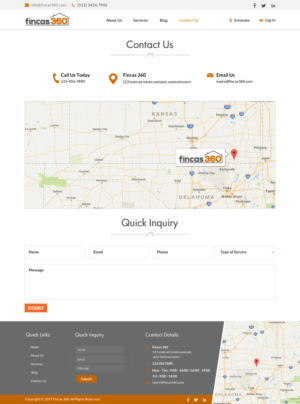 Professional and modern website for Real Estate services company | Web-Design von Sbss