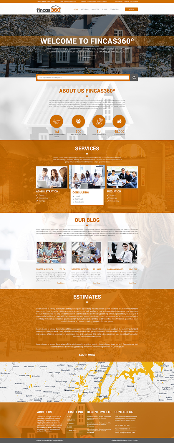 Diseño Web por Impressive Sol para este proyecto | Diseño #12961408