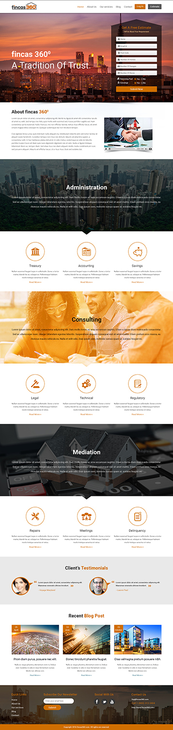 Web Design by SJ-Designer for this project | Design #12973622
