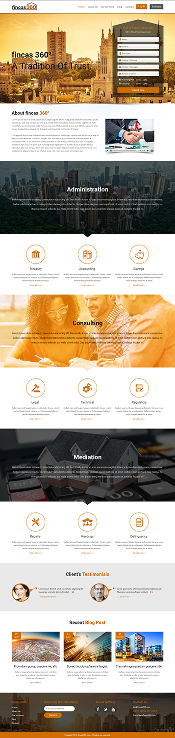 Web Design by SJ-Designer for this project | Design #12973628