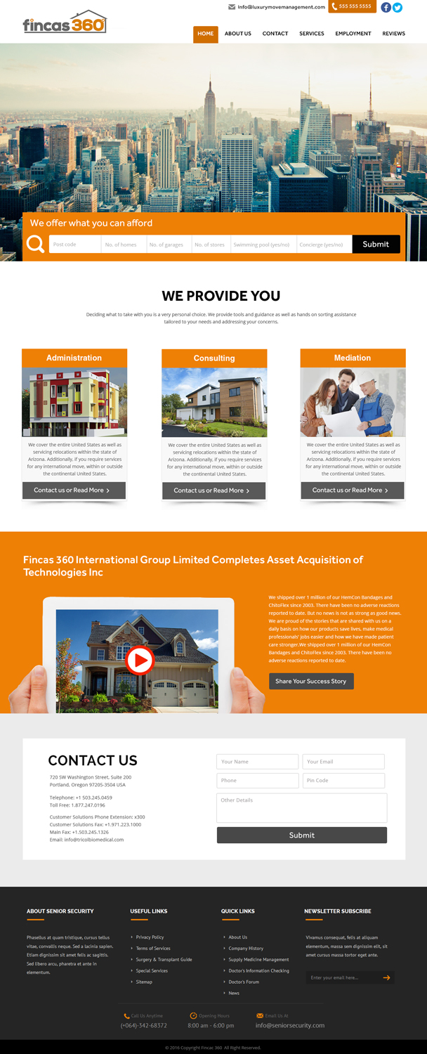 Web Design by Xclusive Designers for this project | Design #12948399