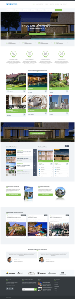 Web Design par wishdd pour ce projet | Design #12954583
