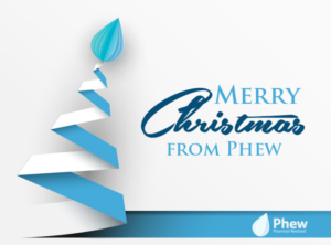 Christmas eCard design for Phew