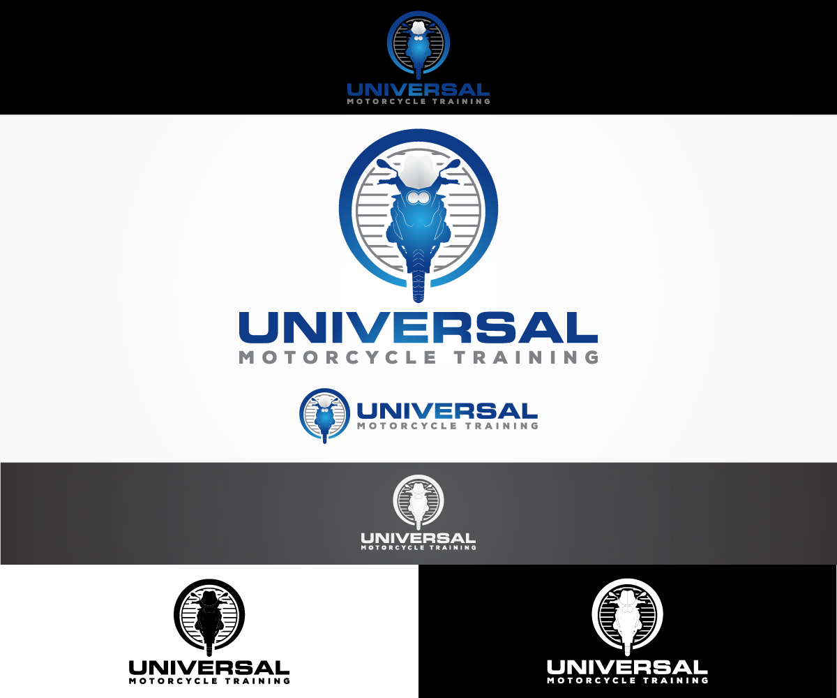 Logo Design by sangeloenriquez for Universal Motorcycle Training Ltd | Design #12938985