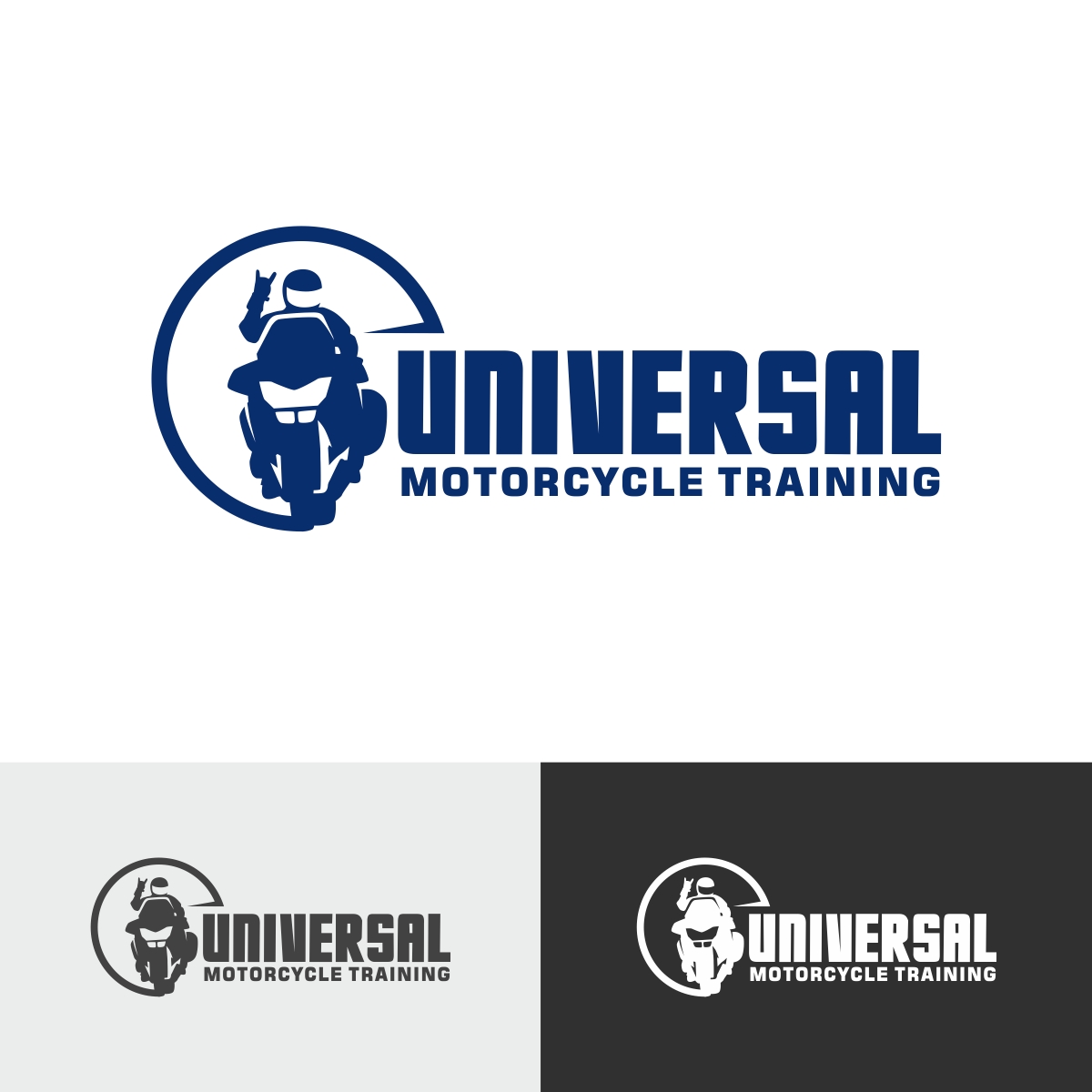 Logo Design by e-graphics for Universal Motorcycle Training Ltd | Design #12934381