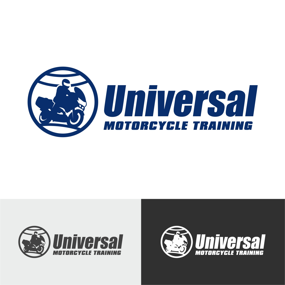 Diseño de Logo por e-graphics para Universal Motorcycle Training Ltd | Diseño #12934382