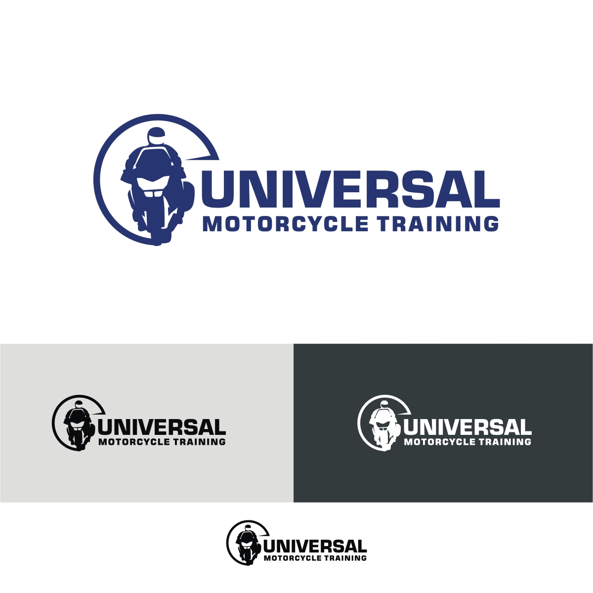 Diseño de Logo por e-graphics para Universal Motorcycle Training Ltd | Diseño #12981895