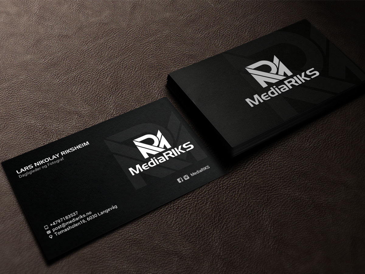 Design de Carte de Visite par Sandaruwan pour MediaRIKS | Design #12937052