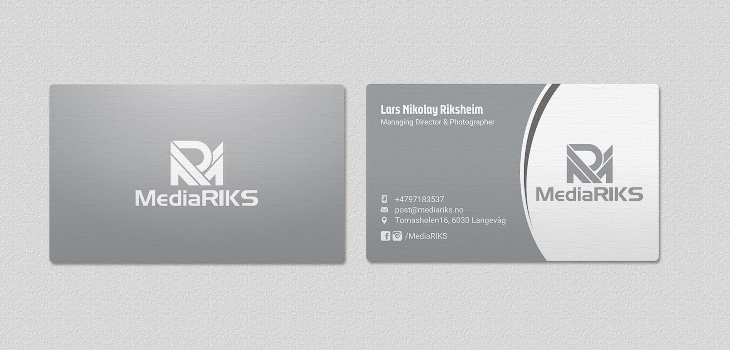 Visitenkarten-Design von INDIAN_Ashok für MediaRIKS | Design #12949326