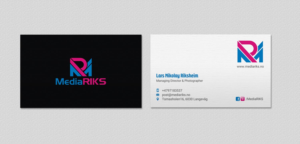 Visitenkarten-Design von INDIAN_Ashok für MediaRIKS | Design: #12949327