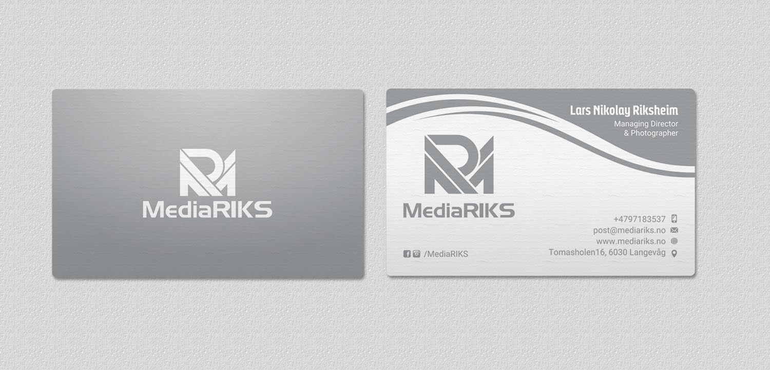 Business Card Design by INDIAN_Ashok for MediaRIKS | Design #12949330