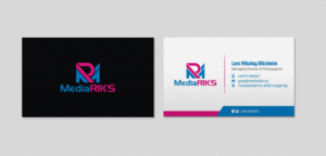Visitenkarten-Design von INDIAN_Ashok für MediaRIKS | Design: #12949331