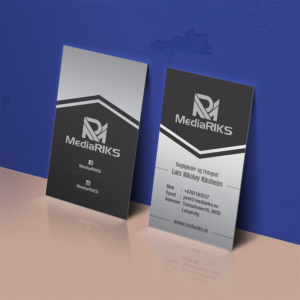 Visitenkarten-Design von Anooshaa Kachhia für MediaRIKS | Design: #13004808