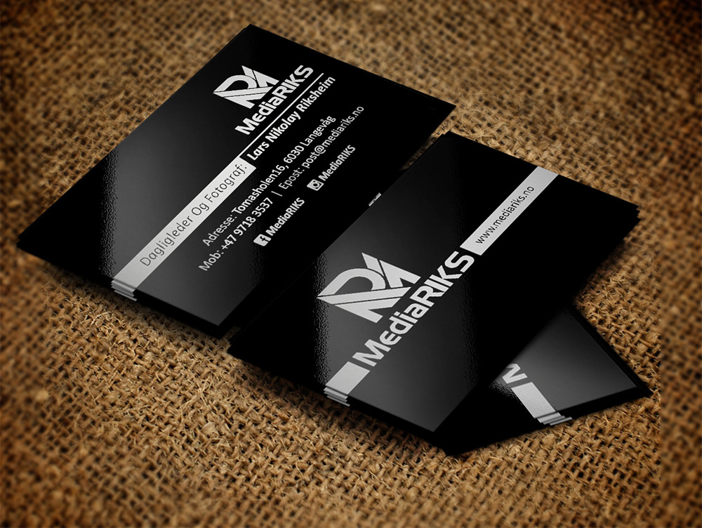 Visitenkarten-Design von Anooshaa Kachhia für MediaRIKS | Design #13004809