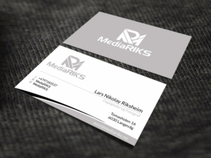 Diseño de Tarjeta de Presentación por SKYdesign para MediaRIKS | Diseño: #12939485