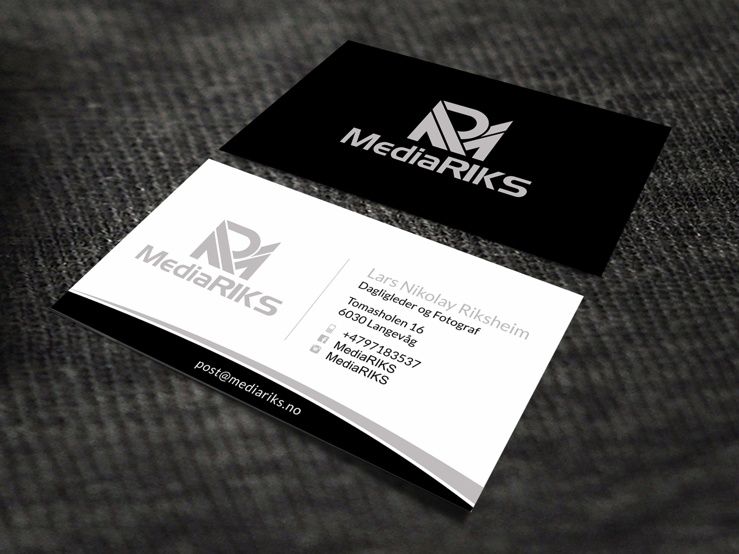 Business Card Design by SKYdesign for MediaRIKS | Design #12939488