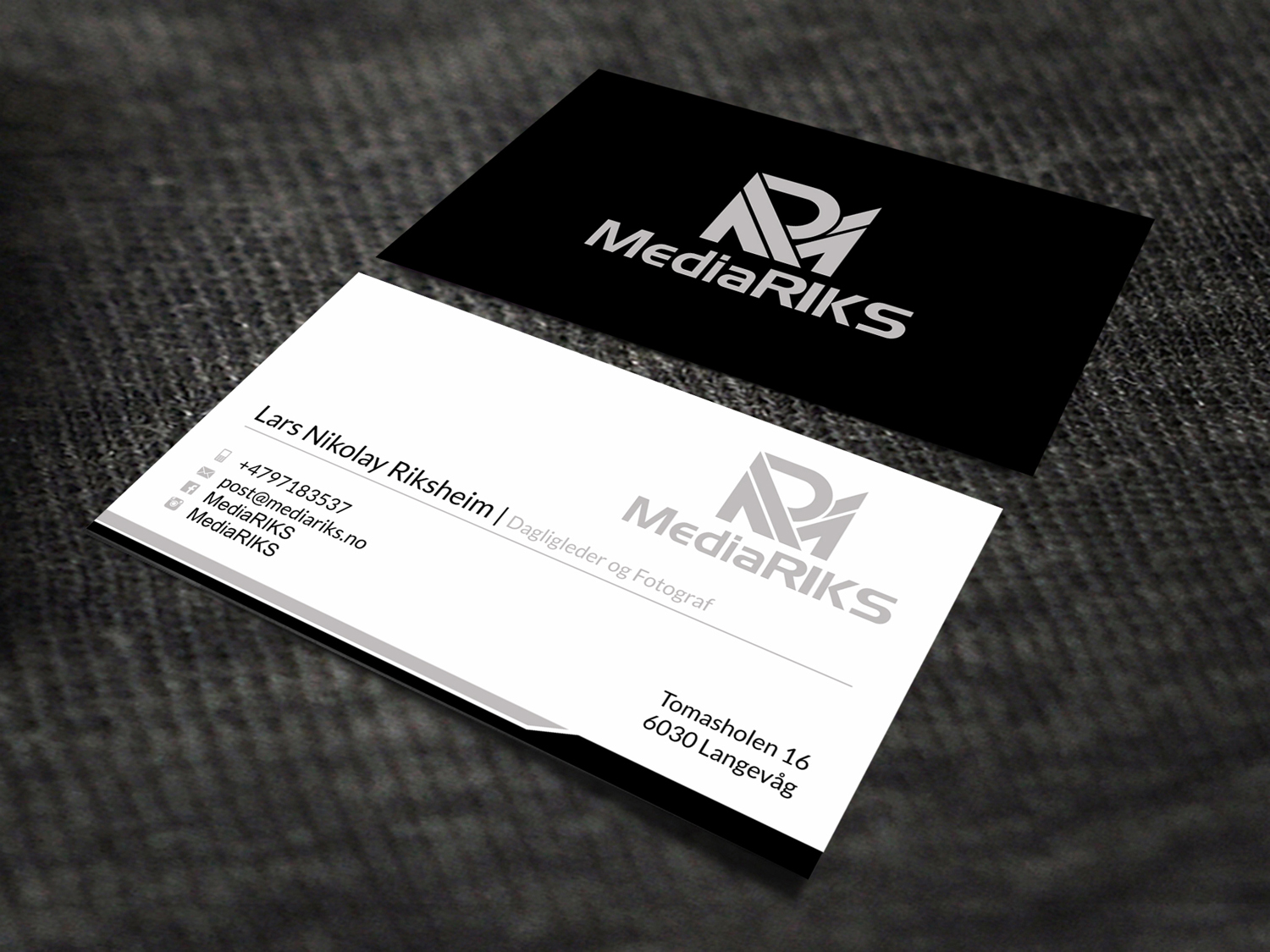 Business Card Design by SKYdesign for MediaRIKS | Design #12939494