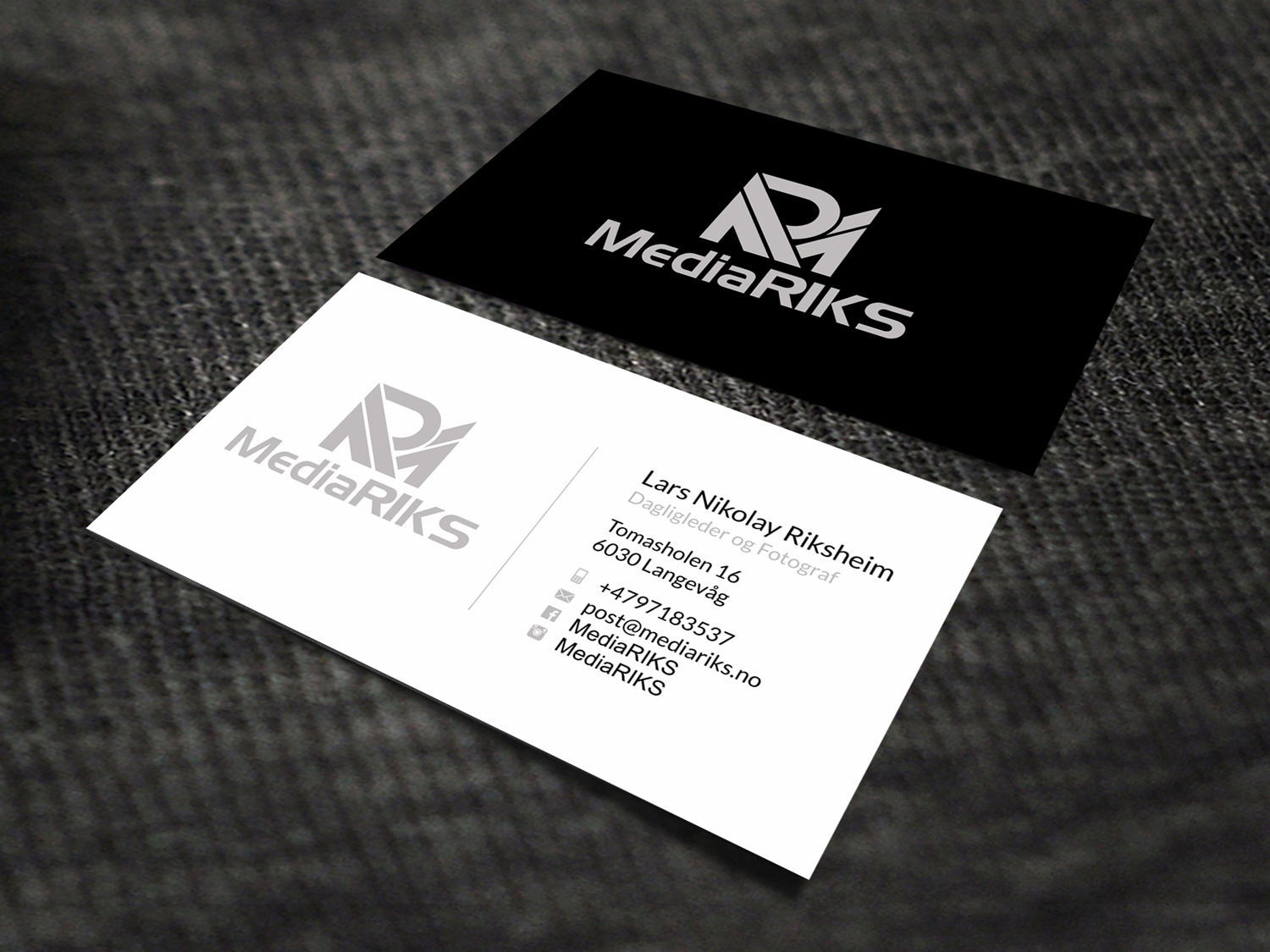 Business Card Design by SKYdesign for MediaRIKS | Design #12939497