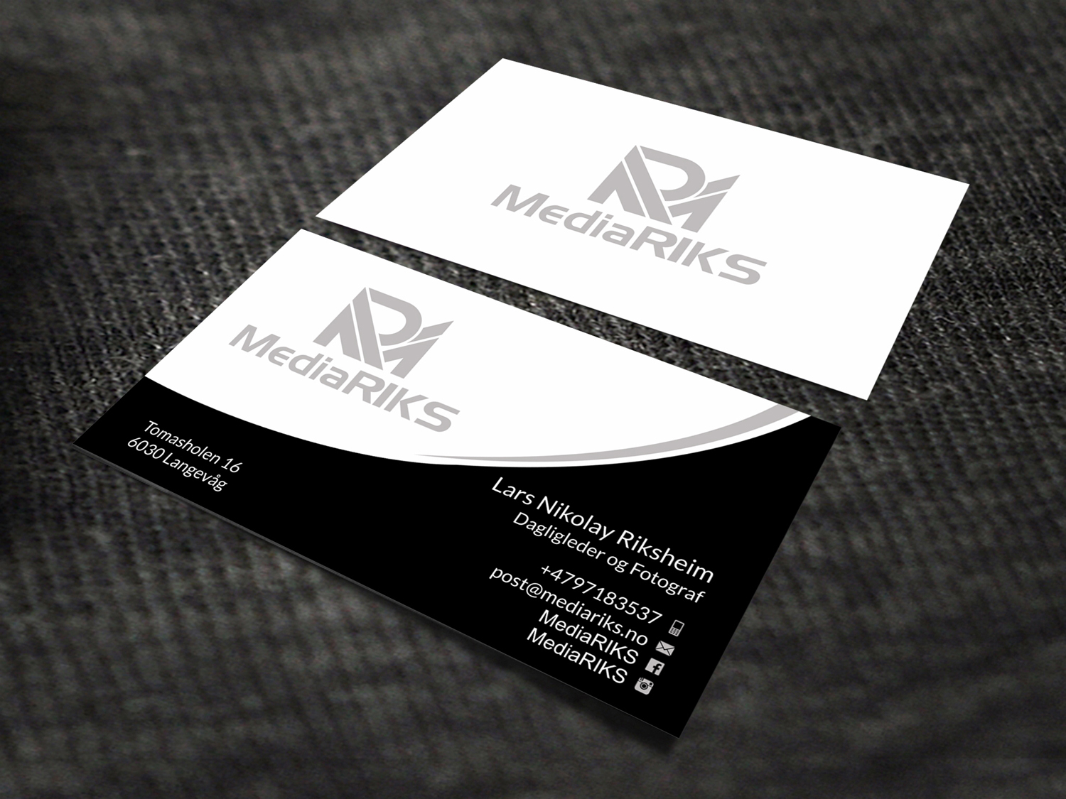 Business Card Design by SKYdesign for MediaRIKS | Design #12939499