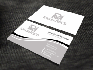 Diseño de Tarjeta de Presentación por SKYdesign para MediaRIKS | Diseño: #12939501