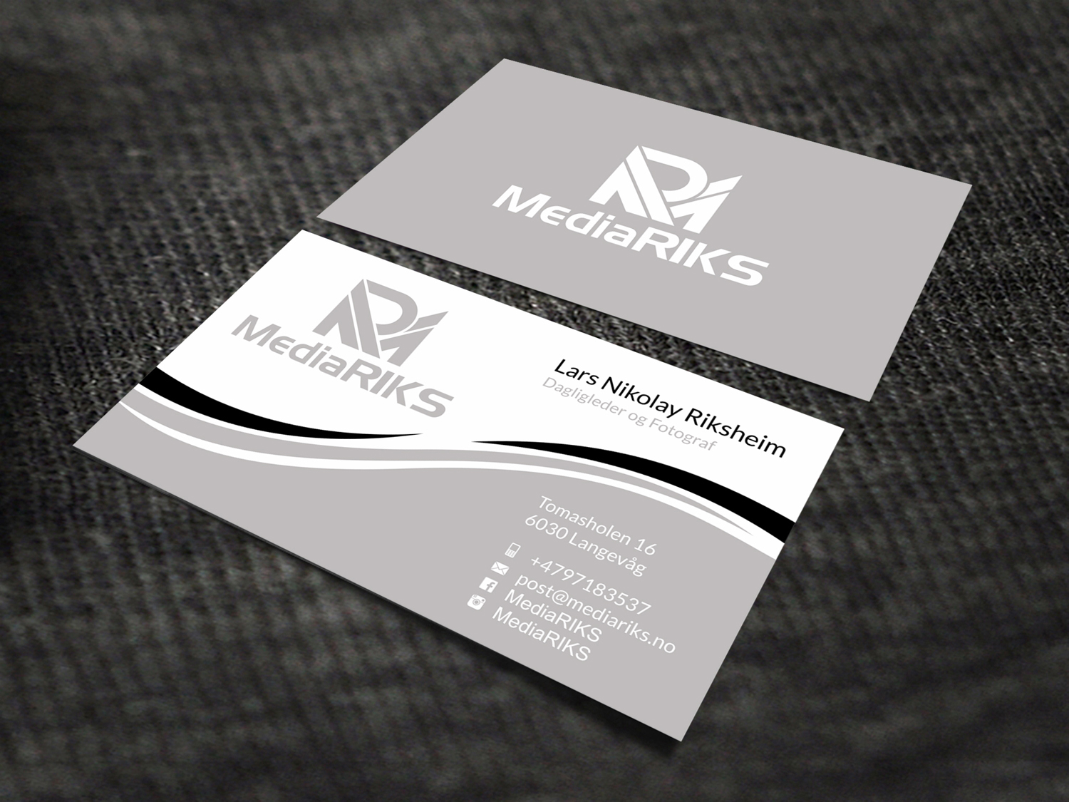 Business Card Design by SKYdesign for MediaRIKS | Design #12939502