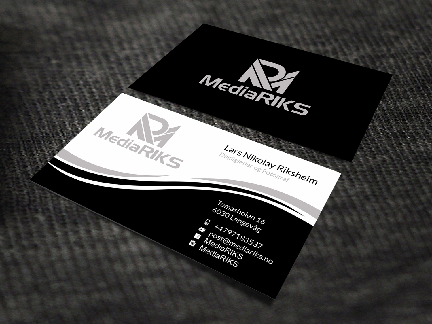 Business Card Design by SKYdesign for MediaRIKS | Design #12939503