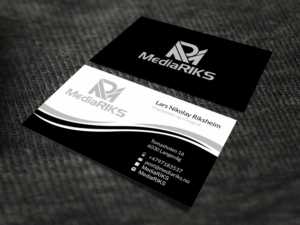 Diseño de Tarjeta de Presentación por SKYdesign para MediaRIKS | Diseño: #12939503