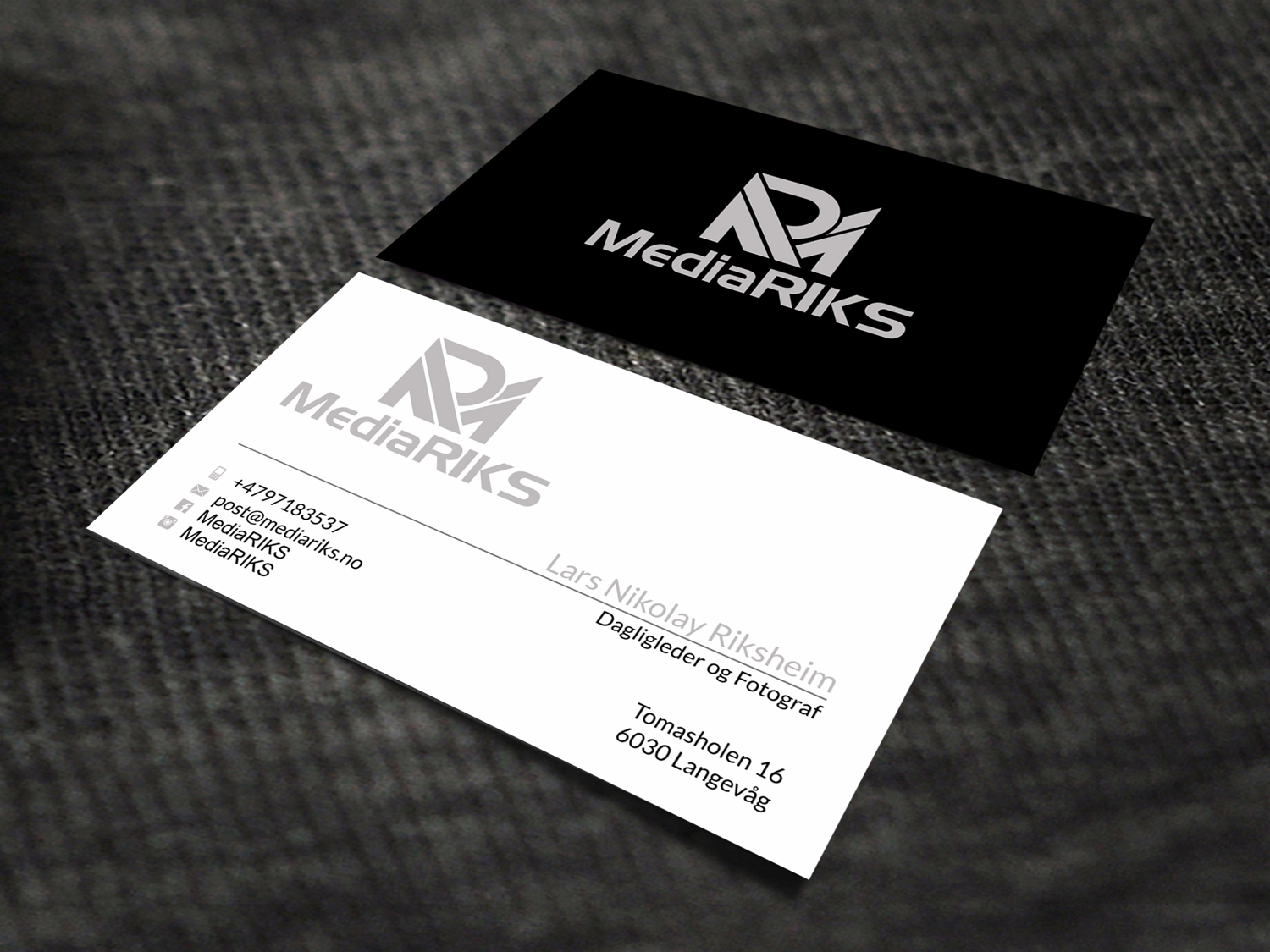 Business Card Design by SKYdesign for MediaRIKS | Design #12939508