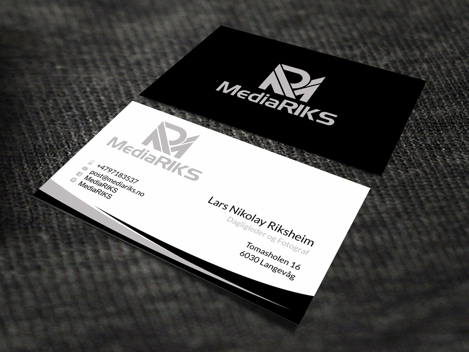 Business Card Design by SKYdesign for MediaRIKS | Design #12939516