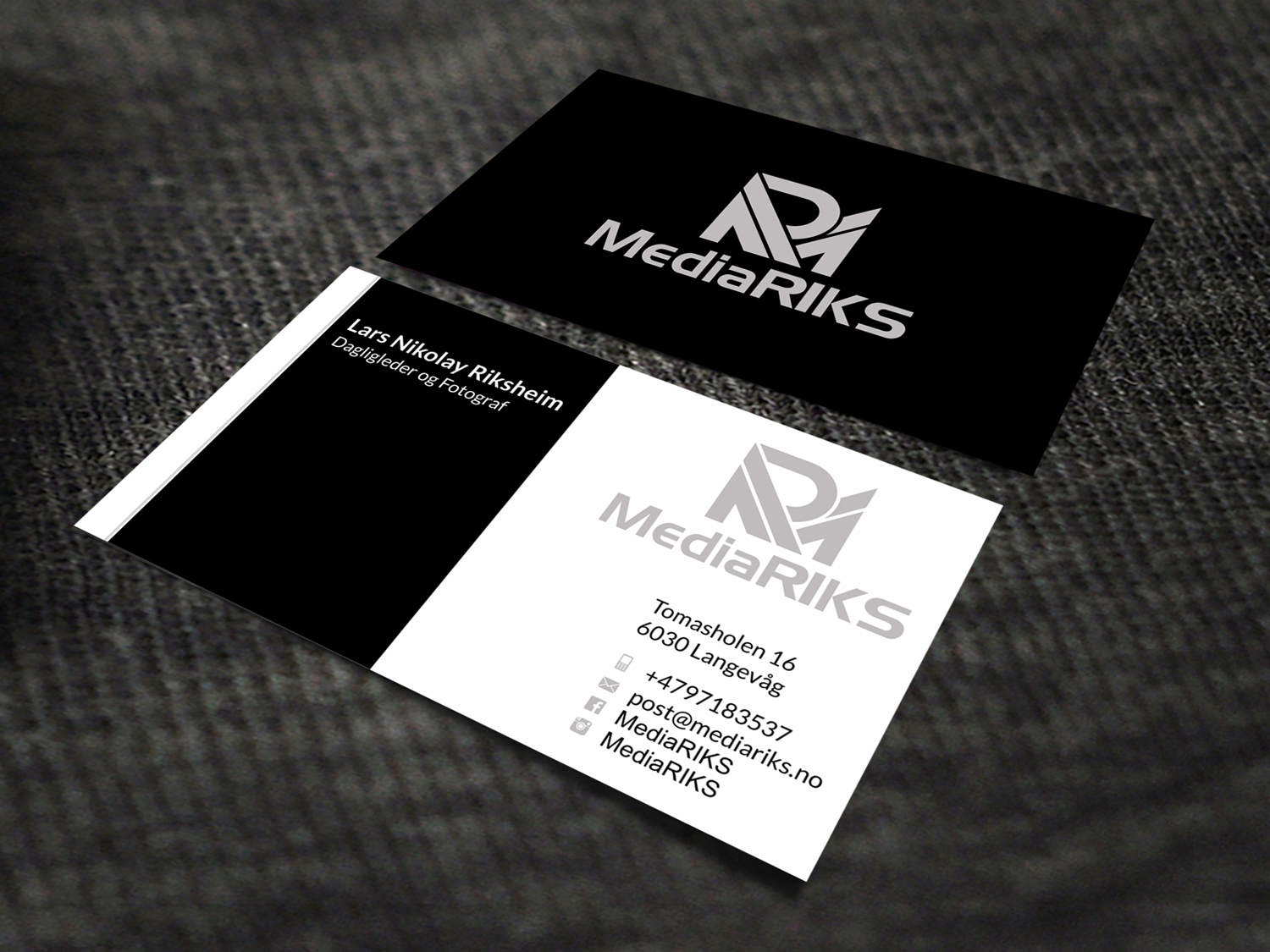 Business Card Design by SKYdesign for MediaRIKS | Design #12946826