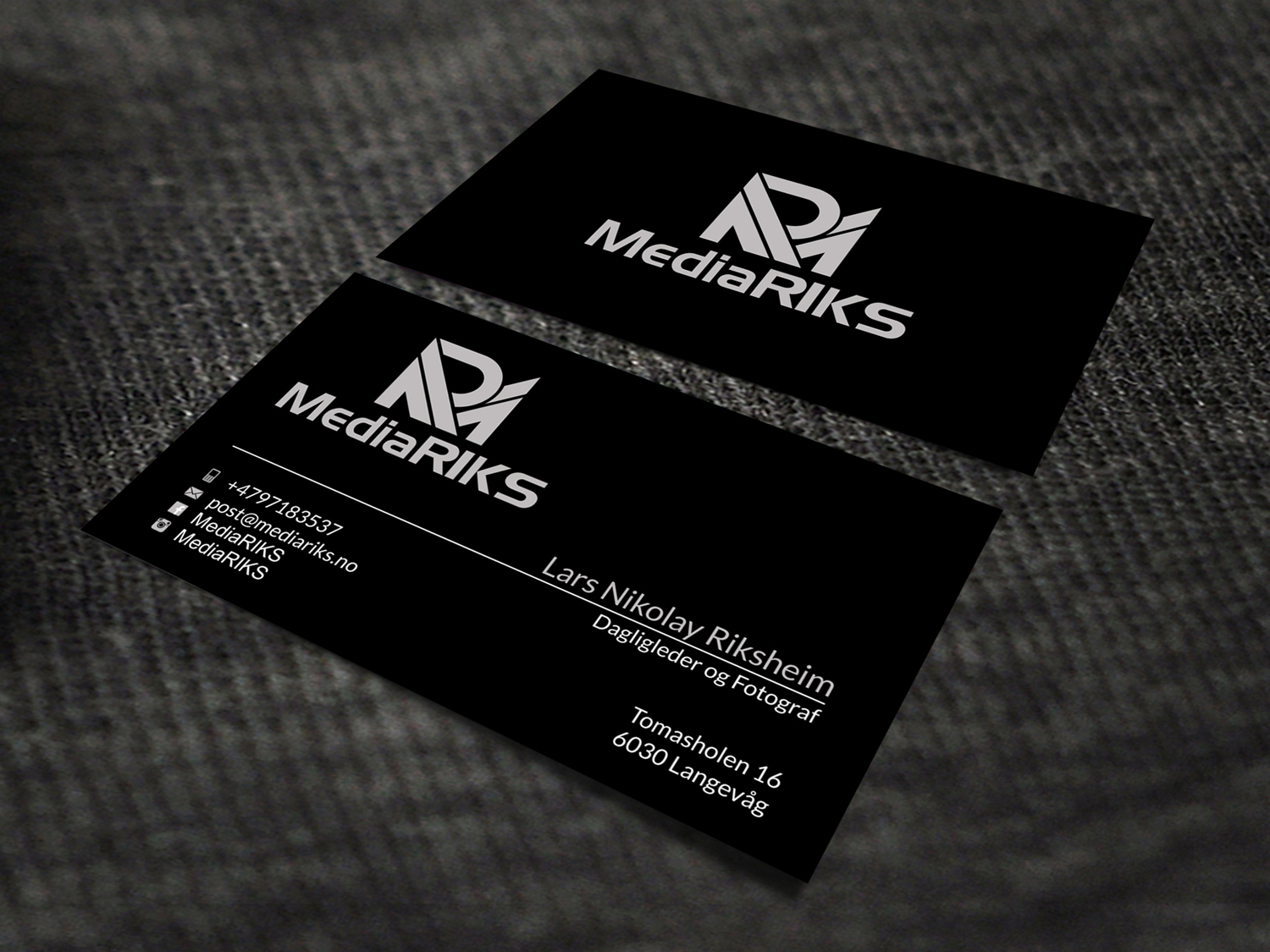 Business Card Design by SKYdesign for MediaRIKS | Design #12946843