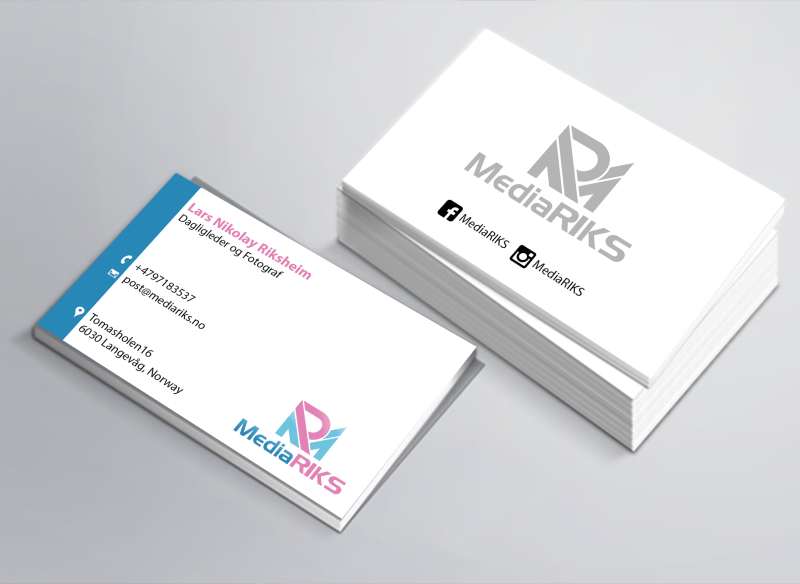 Visitenkarten-Design von Eclick Softwares für MediaRIKS | Design #13005696