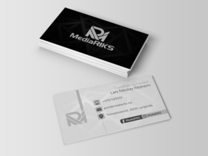 Design de Carte de Visite par Annie White pour MediaRIKS | Design #13025647