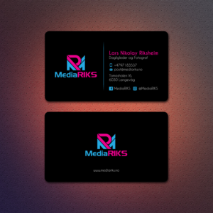 Visitenkarten-Design von Dezero für MediaRIKS | Design: #12930927