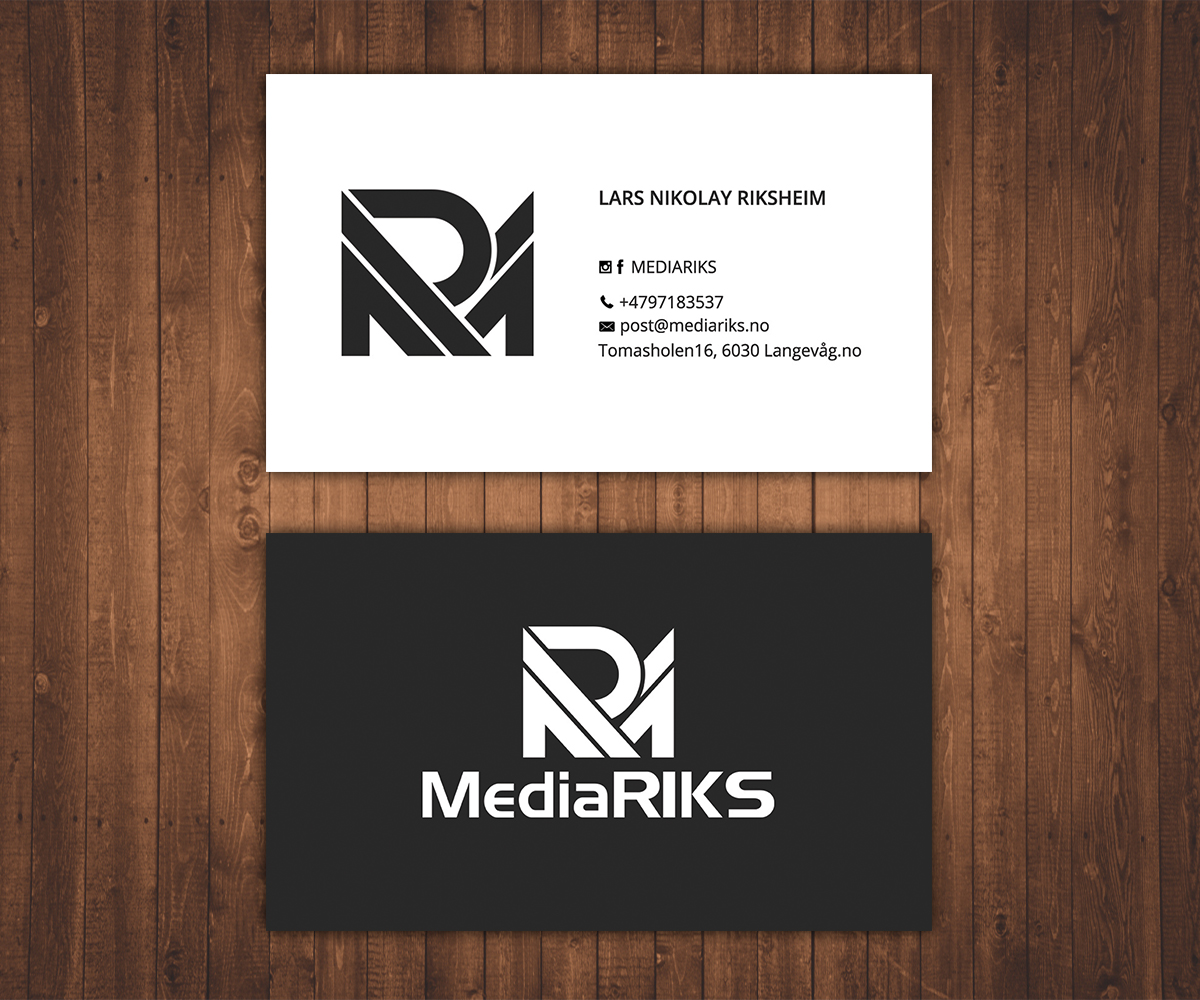 Visitenkarten-Design von Stylez Designz für MediaRIKS | Design #13013082