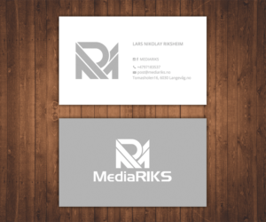 Visitenkarten-Design von Stylez Designz für MediaRIKS | Design: #13013086