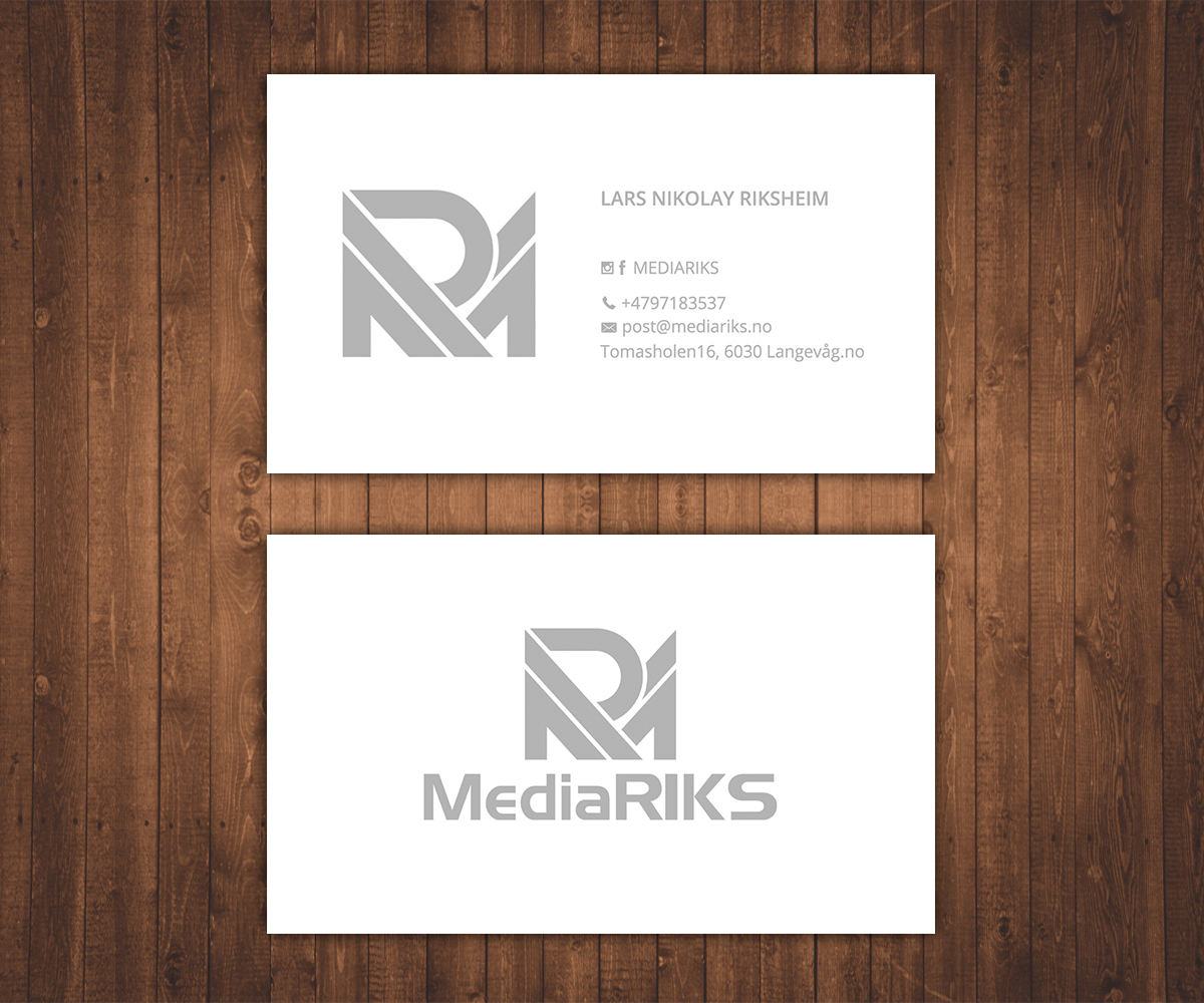 Visitenkarten-Design von Stylez Designz für MediaRIKS | Design #13013087